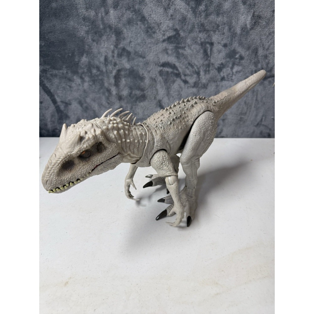 Mattel Jurassic World Destroy N Devour Indominus Rex Dinosaur 24" TESTED WORKS